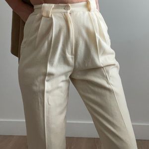 Vintage wool trousers